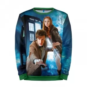 Sweatshirt Doctor Who Merchandise Art Matt Smith 11th Idolstore - Merchandise and Collectibles Merchandise, Toys and Collectibles 2