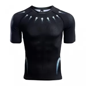 Rashguard Black Panther 2018 avengers Idolstore - Merchandise and Collectibles Merchandise, Toys and Collectibles 2