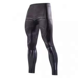 2018 latest black panth men skinny pants 3d pattern black panther bodybuilding jogger fitness skinny compression tights