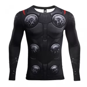 Thor 3d printed t shirts men avengers 3 compression shirt 2018 cosplay costume long sleeve tops male crossfit fitness clothing