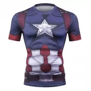 Rashguard shirt Captain America Infinity War 2018 Gear Idolstore - Merchandise and Collectibles Merchandise, Toys and Collectibles 2