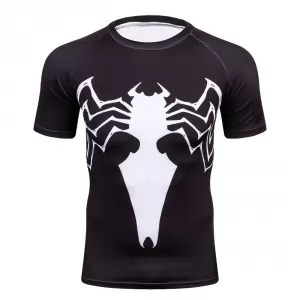 Rashguard shirt Venom Symbiote Logo Workout Gear Idolstore - Merchandise and Collectibles Merchandise, Toys and Collectibles 2