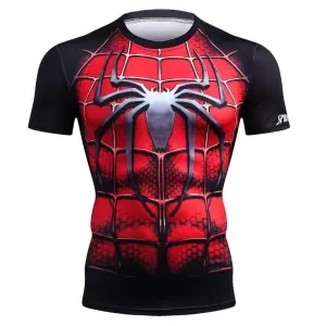 Rashguard shirt Spider-man 2001 Workout Gear Idolstore - Merchandise and Collectibles Merchandise, Toys and Collectibles 2