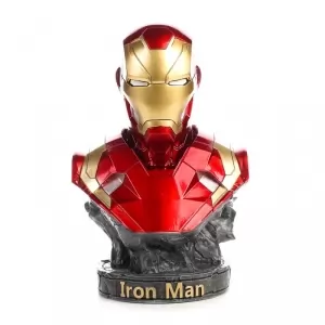Buy bust iron man tony stark figure marvel figures 17cm - product collection