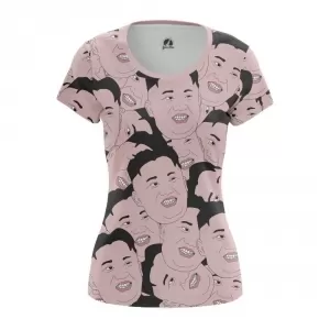 Women’s t-shirt Kim Jong Un  Faces Idolstore - Merchandise and Collectibles Merchandise, Toys and Collectibles 2