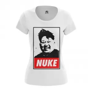 Women’s t-shirt Nuke Kim Jong Un Idolstore - Merchandise and Collectibles Merchandise, Toys and Collectibles 2