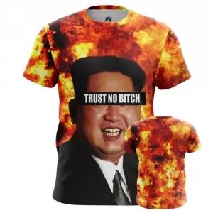 Men’s t-shirt Kim Jong Un North Korea Trust No bitch Idolstore - Merchandise and Collectibles Merchandise, Toys and Collectibles 2