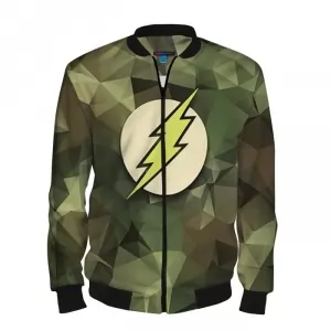 Buy baseball jacket the flash military - product collection