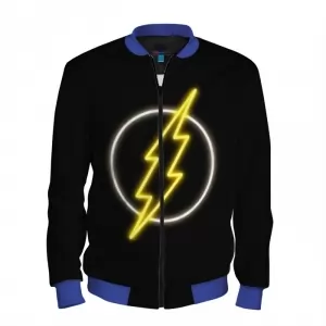 Baseball jacket Flash Neon merchandise Idolstore - Merchandise and Collectibles Merchandise, Toys and Collectibles 2