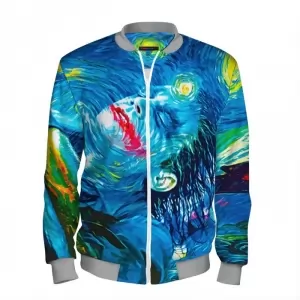Baseball jacket Joker Van Gogh merchandise Idolstore - Merchandise and Collectibles Merchandise, Toys and Collectibles 2
