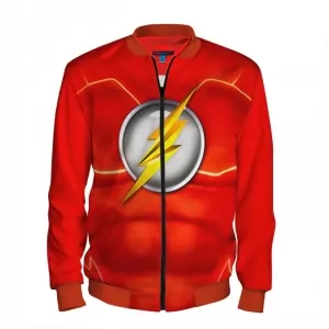 Baseball jacket The Flash Logo Symbol Idolstore - Merchandise and Collectibles Merchandise, Toys and Collectibles 2