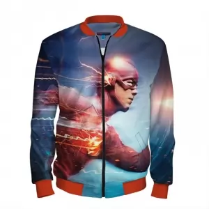 Buy baseball jacket the flash motion merchandise - product collection