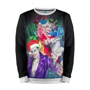 Sweatshirt Harley Quinn Joker Christmas Party Idolstore - Merchandise and Collectibles Merchandise, Toys and Collectibles 2