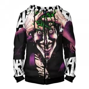 Zipper hoodie Joker Comic Books Ver Idolstore - Merchandise and Collectibles Merchandise, Toys and Collectibles 2
