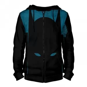Buy zipper hoodie batman minimalist dark - product collection