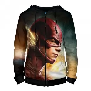 Buy zipper hoodie the flash tv barry allen - product collection