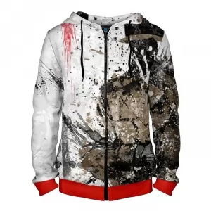 Buy zipper hoodie art rorschach watchmen - product collection
