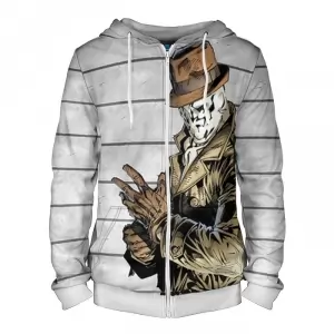Buy zipper hoodie rorschach watchmen - product collection