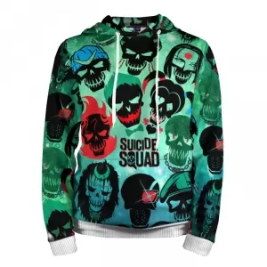 Hoodie Suicide Squad All Characters Movie Inspired art Idolstore - Merchandise and Collectibles Merchandise, Toys and Collectibles 2