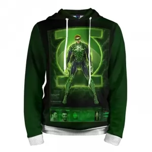 Hoodie Green Lantern Logo Symbol Idolstore - Merchandise and Collectibles Merchandise, Toys and Collectibles 2