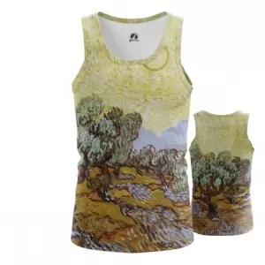 Tank Olive Trees Painting by Vincent van Gogh Vest Idolstore - Merchandise and Collectibles Merchandise, Toys and Collectibles 2