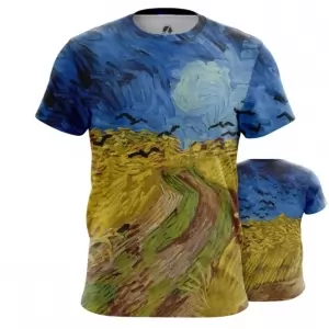 T-shirt Wheatfield Crows Vincent van Gogh Idolstore - Merchandise and Collectibles Merchandise, Toys and Collectibles 2