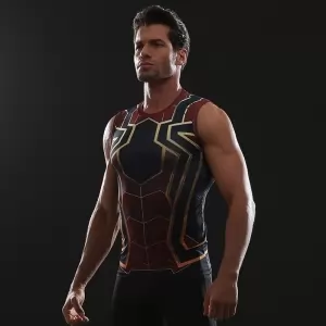 Muscle shirt Iron Spider-man Workout T-shirt Idolstore - Merchandise and Collectibles Merchandise, Toys and Collectibles 2