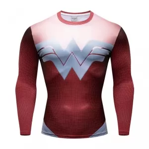 Rash guard Wonder Woman Workout Apparel Idolstore - Merchandise and Collectibles Merchandise, Toys and Collectibles 2