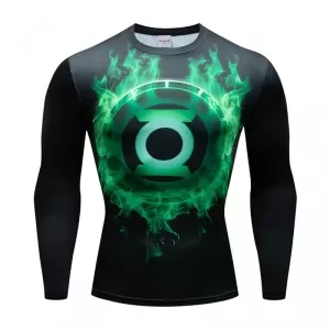 Rash guard Green Lantern Workout Apparel Idolstore - Merchandise and Collectibles Merchandise, Toys and Collectibles 2