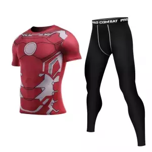 Buy iron man armor rashguard set costume - product collection