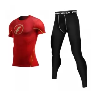 Flash Classic Rashguard set Costume Idolstore - Merchandise and Collectibles Merchandise, Toys and Collectibles
