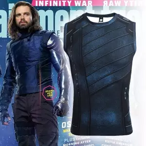 Muscle shirt Winter Soldier Infinity War Idolstore - Merchandise and Collectibles Merchandise, Toys and Collectibles 2