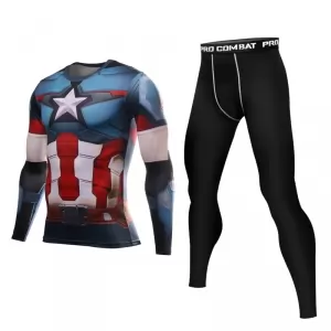 Captain America Ultron Rashguard set Idolstore - Merchandise and Collectibles Merchandise, Toys and Collectibles