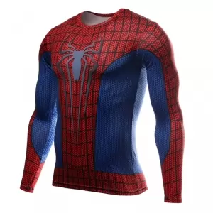 Spider-man long sleeve rashguard movie Idolstore - Merchandise and Collectibles Merchandise, Toys and Collectibles 2