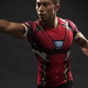 Mark XLVI Rash guard Iron Man Armor Idolstore - Merchandise and Collectibles Merchandise, Toys and Collectibles