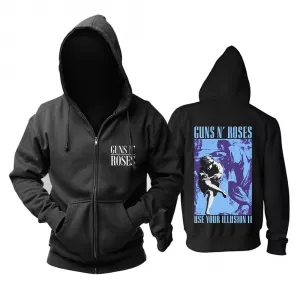 Buy hoodie guns n’ roses use your illusion ii pullover - product collection