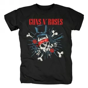 Buy t-shirt guns n’ roses hard rock black - product collection