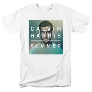 Buy t-shirt calvin harris summer white - product collection