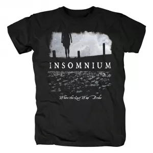 Buy t-shirt insomnium where the last wave broke - product collection