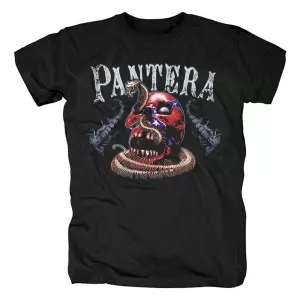 Buy t-shirt pantera snake in the skull black - product collection