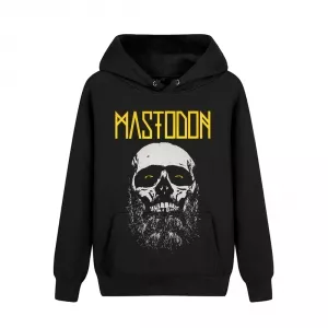 Buy hoodie mastodon skull beard pullover - product collection