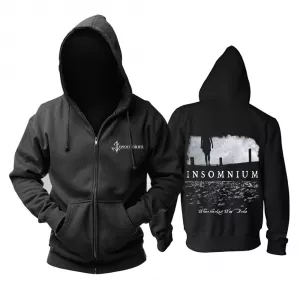 Buy hoodie insomnium where the last wave broke pullover - product collection