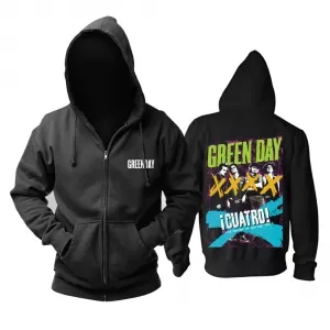 Buy hoodie green day ¡cuatro! Pullover - product collection