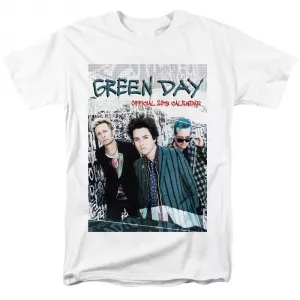 Buy t-shirt green day 2018 calendar - product collection