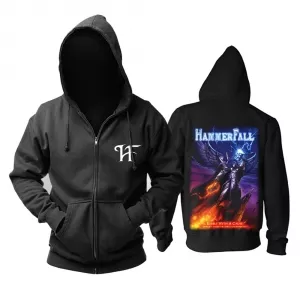 Buy hammerfall hoodie rebels with a cause pullover - product collection