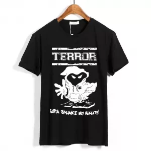 Buy t-shirt terror gotta balance my reality - product collection