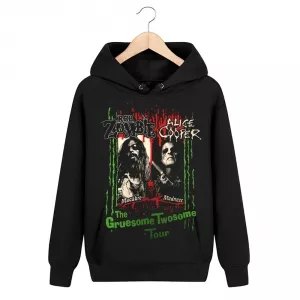 Buy hoodie rob zombie and alice cooper pullover - product collection