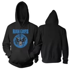Buy hoodie ramones emblem black pullover - product collection