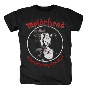 Buy t-shirt motorhead i know what my claw is for - product collection
