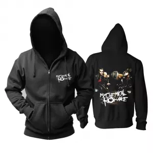Hoodie My Chemical Romance Rock Band Black Pullover Idolstore - Merchandise and Collectibles Merchandise, Toys and Collectibles 2